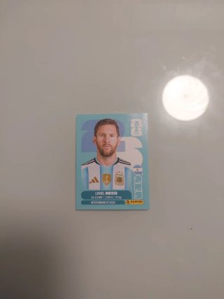 Cromo mundial Messi