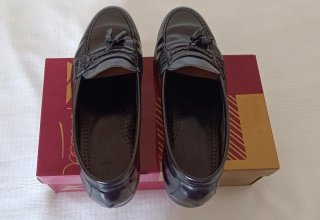 -Zapatos Kindel Hombre Talla 44 Negro.