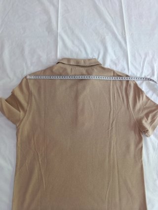 Polo Lacoste Slim Fit Talla M Beige
