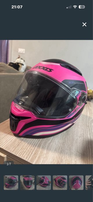 Casco Moto Axxis Talla S