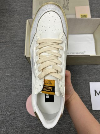Scarpe Golden Goose Ball Star Bianche/Oro