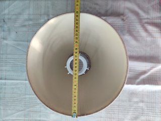 2 Pantallas Lámpara Beige Lino