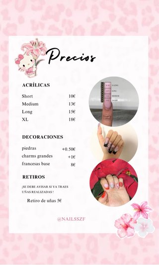 Manicurista uñas acrílicas y semipermanentes