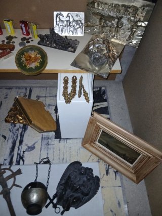 Lote de antigüedades varias