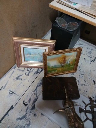 Lote de antigüedades varias
