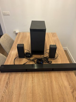 Sony Home Cinema Barra Sonido y Subwoofer
