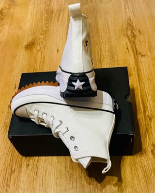 Converse Run Star Hike Blancas Talla 37.5