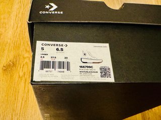 Converse Run Star Hike Blancas Talla 37.5