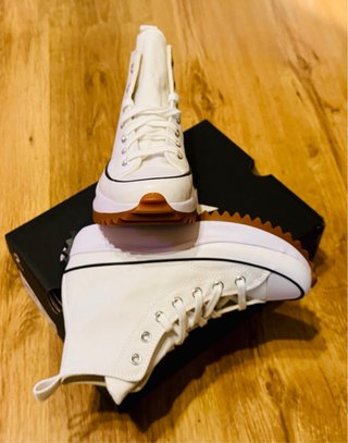 Converse Run Star Hike Blancas Talla 37.5