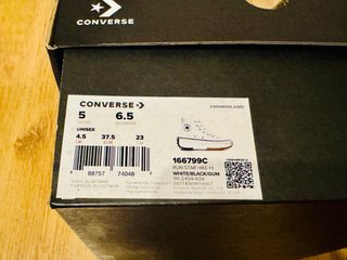Converse Run Star Hike Blancas Talla 37.5