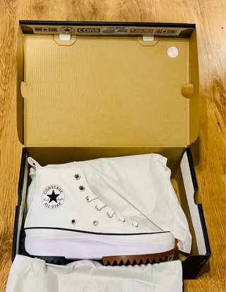 Converse Run Star Hike Blancas Talla 37.5