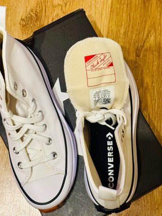 Converse Run Star Hike Blancas Talla 37.5