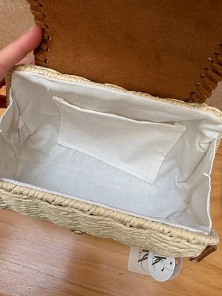 Bolso de rafia de verano