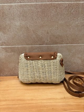 Bolso de rafia de verano