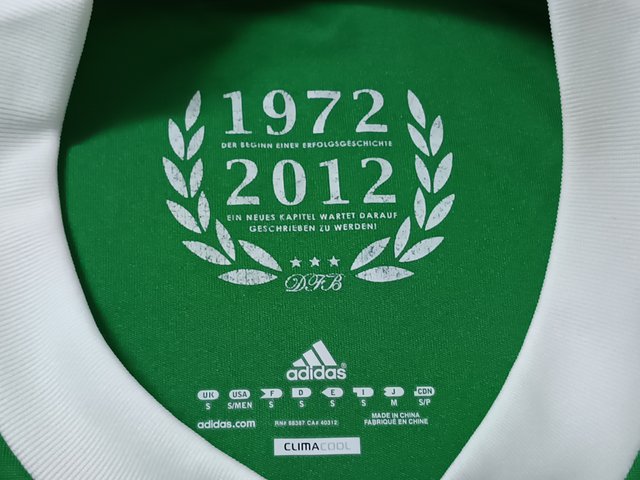 Maglietta Germania Ospite 2011/12 - 40° Anniversario