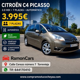 Citroen C4 Picasso 2.0 HDI 7 plazas