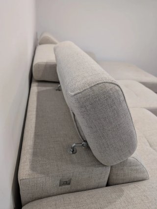 Sofá Chaiselongue Beige 3.05m