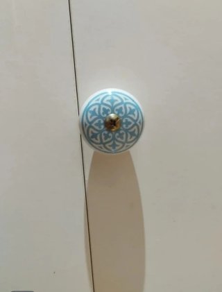 Mueble de baño blanco, 1 puerta