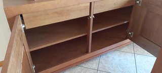 Conjunto Sala Jantar Madeira e Vidro