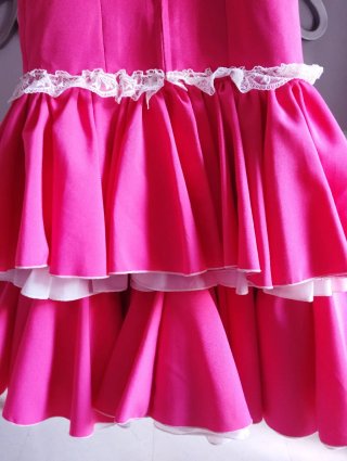 Vestido Gitana Niña 10-12 Años Flores incluidas