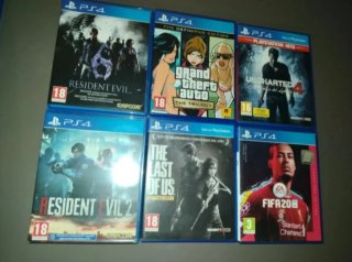 PS4 Giochi: Resident Evil, GTA, Uncharted, FIFA