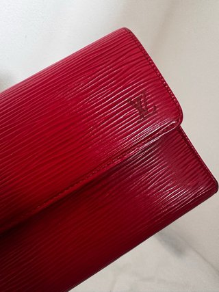 Portafoglio Louis Vuitton Rosso