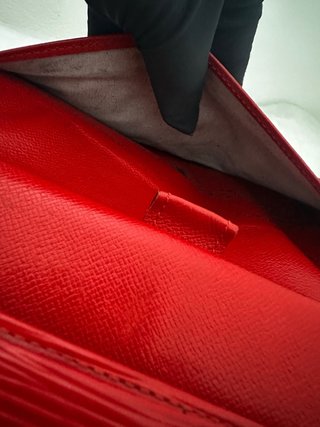 Portafoglio Louis Vuitton Rosso