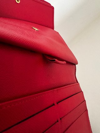Portafoglio Louis Vuitton Rosso