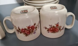 Juego de café de porcelana italiana