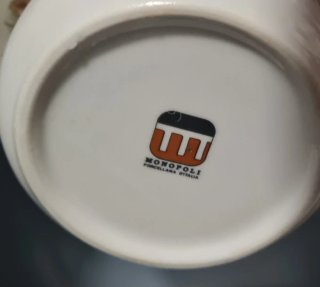 Juego de café de porcelana italiana