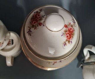 Juego de café de porcelana italiana