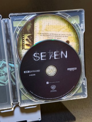 Steelbook Se7en 4K UHD + Blu-ray