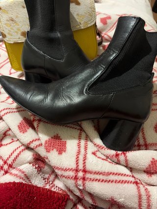 Botines Uterqüe Negros Talla 37