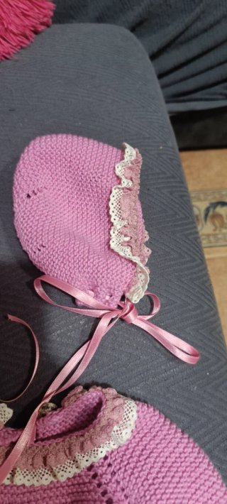 Conjunto bebé hecho a mano