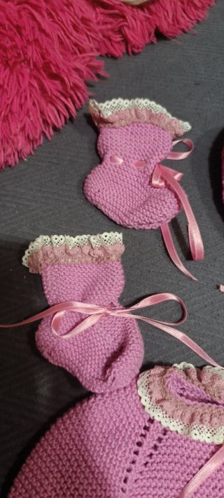 Conjunto bebé hecho a mano