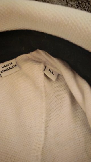 Polo Jack & Jones blanco con ribetes