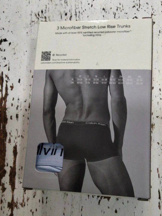 Pack de cuecas Calvin Klein masculinas originais