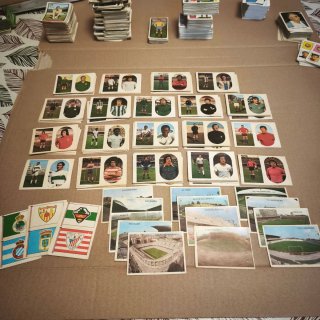 Lote 94 Cromos Fútbol Maga 75-76 con Estrellas