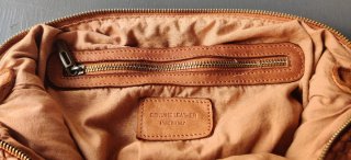 Bolso Piel The Genuine Leather Marrón