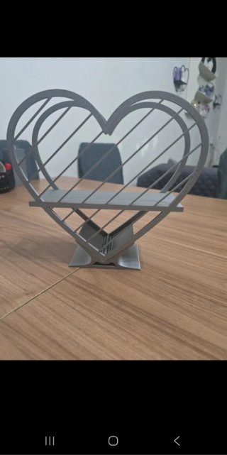 Mensola a forma di cuore