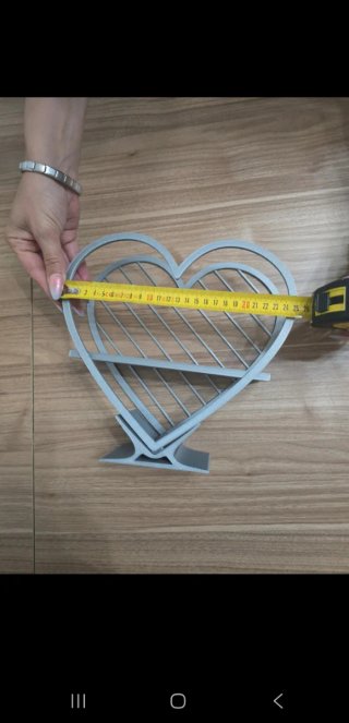 Mensola a forma di cuore