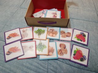 Juego Memory Alimentos Sanos Akros
