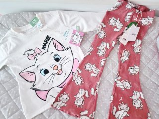 4 AÑOS CONJUNTO niña MARIE DISNEY C&A LEFTIE NUEVO