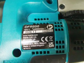 Atornillador de pladur Makita 18v con maletin