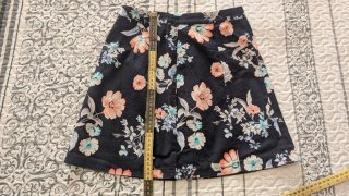 Minifalda floral