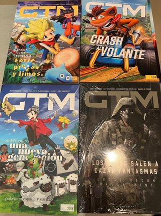 Lote revistas GTM