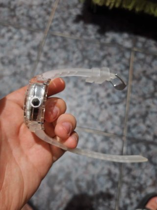 Reloj Transparente Esqueleto Tachymeter