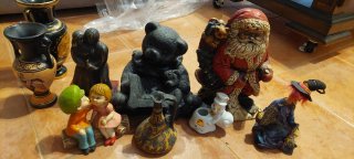 Lote Figuras Decorativas Cerámica