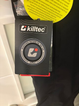 Pantalón de esquí Killtec negro para hombre. Talla