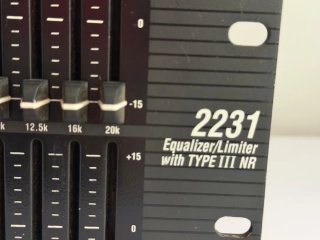Ecualizador dbx 2231
